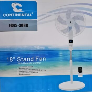 VENTILATEUR CONTINENTAL SUR PIED AVEC COMMANDE FS45-308R