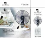 ventilateur Mural Continental FW45-811R