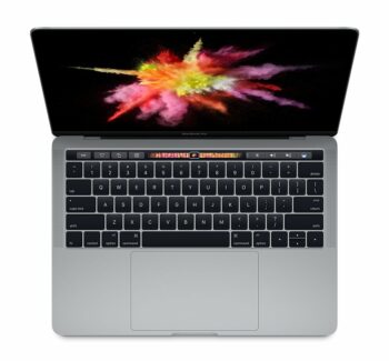 Apple MacBook Pro avec Touch Bar, Intel Core i5 3,1 GHz (13 pouces, 8 Go de RAM, SSD 256 Go) couleur Gris sidéral