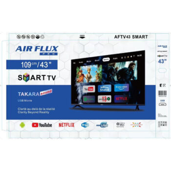 Téléviseur AIRFLUX Smart TV 43" AF-TV43SMART