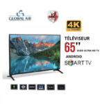Smart tv Global air 65 pouces 4K Android 14