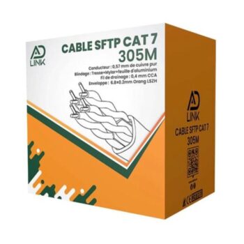 Câble Réseau SFTP Cat7 305m